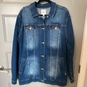 Lularoe “Jaxon” jean jacket